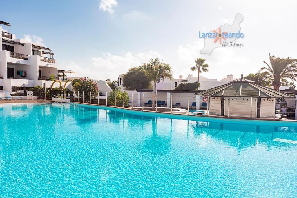 Casa Patty, Piscinas Climatizadas, Primera Linea Costa Teguise Luaran gambar