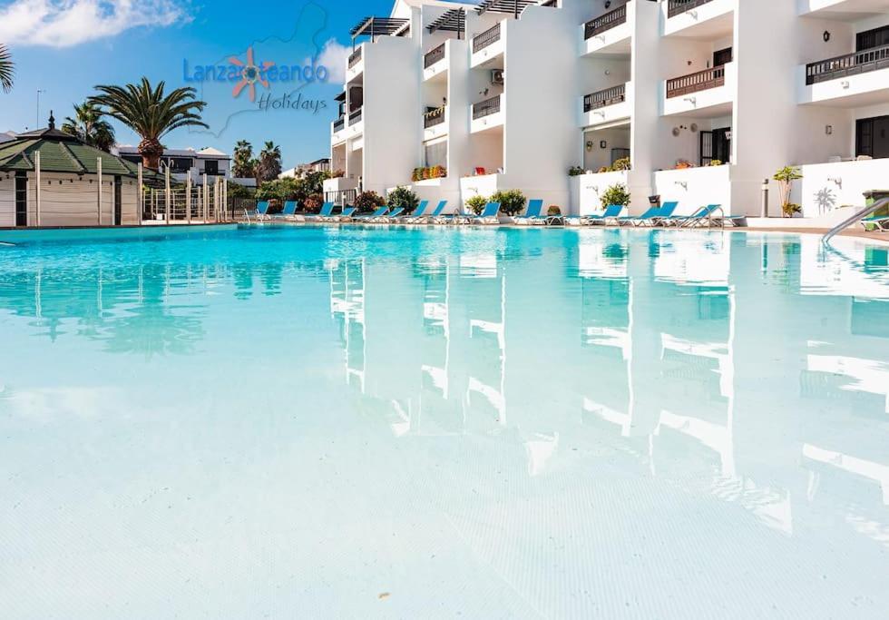 Casa Patty, Piscinas Climatizadas, Primera Linea Costa Teguise Luaran gambar