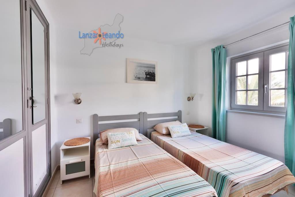 Casa Patty, Piscinas Climatizadas, Primera Linea Costa Teguise Luaran gambar