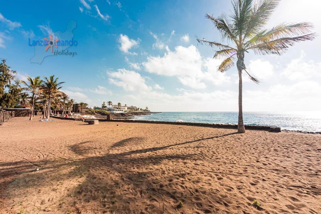 Casa Patty, Piscinas Climatizadas, Primera Linea Costa Teguise Luaran gambar